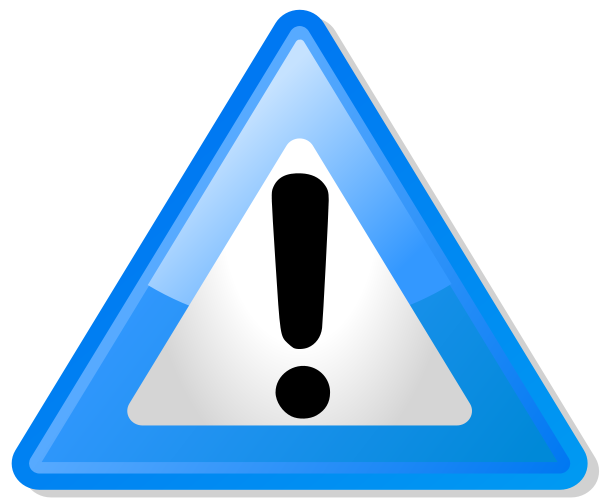 blue important icon